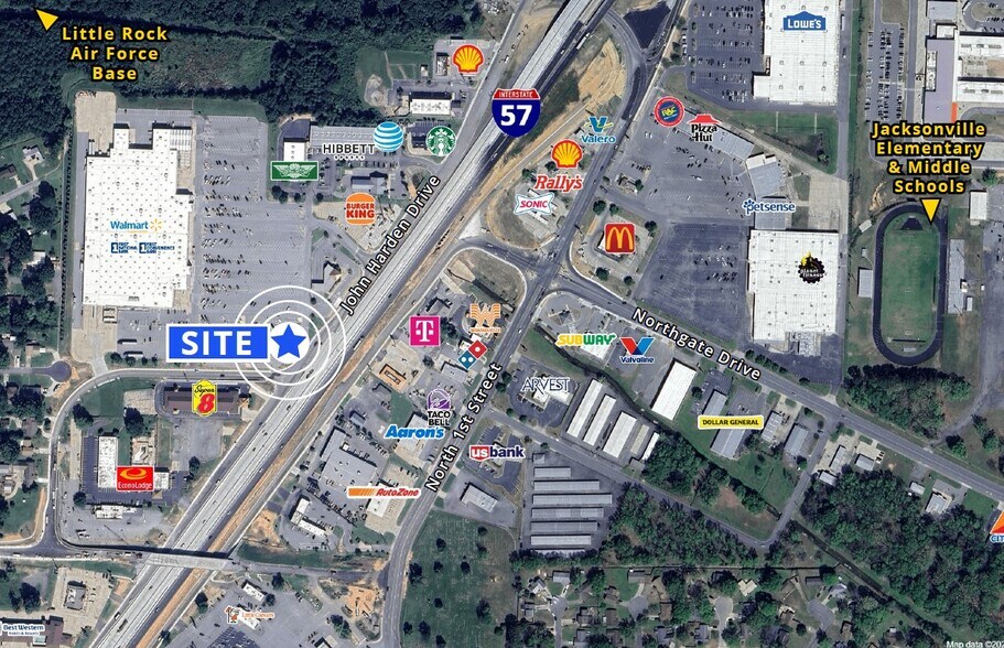 1870 John Harden Dr, Jacksonville, AR à louer - Photo de l’immeuble – Image 3 sur 3