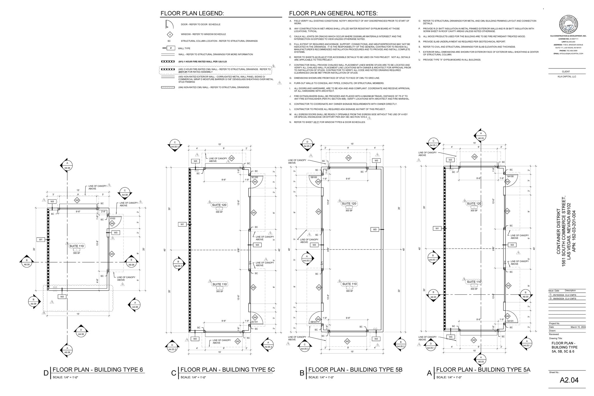 1561 Commerce st, Las Vegas, NV à louer Plan d’étage– Image 1 sur 3