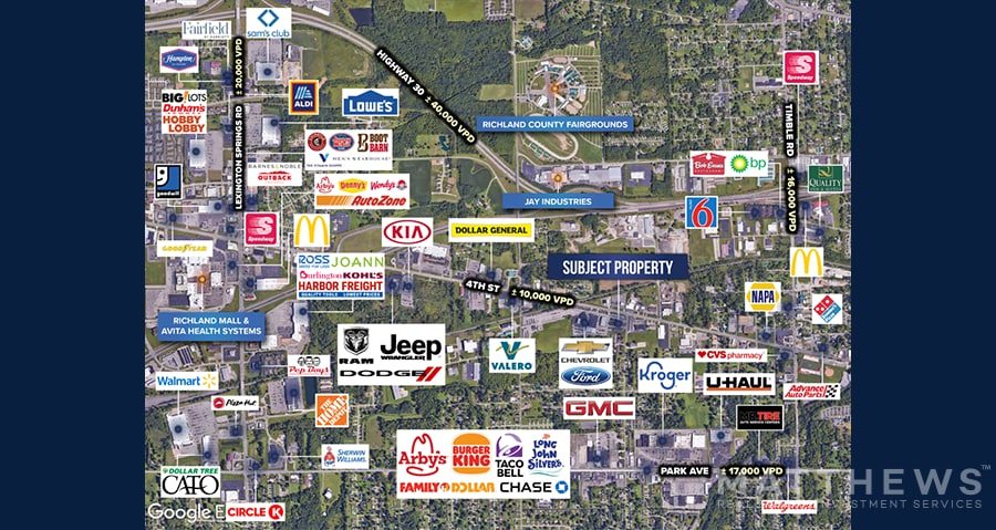 1295 W 4th St, Mansfield, OH à louer - Photo de l’immeuble – Image 3 sur 5