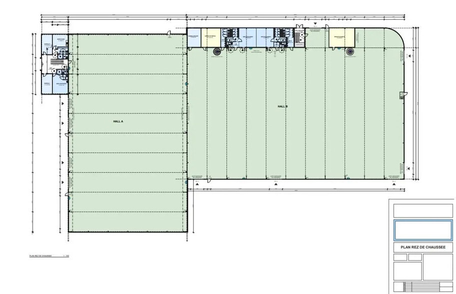 Local d’activités dans Compans à louer - Plan d’étage – Image 2 sur 3