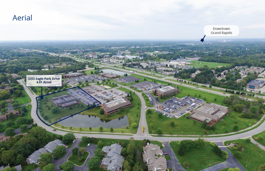 3355 Eagle Park Dr NE, Grand Rapids, MI à louer - Photo de l’immeuble – Image 3 sur 4