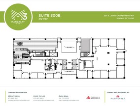 201 E John Carpenter Fwy, Irving, TX à louer Plan d’étage– Image 1 sur 1