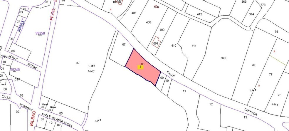 Terrain dans Villaquilambre, León à vendre - Plan de site – Image 3 sur 4