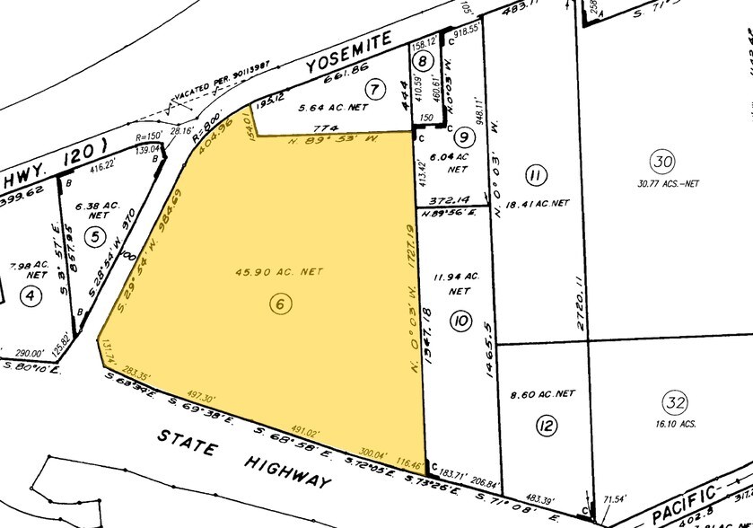 3756 Yosemite Ave, Lathrop, CA à vendre - Plan cadastral – Image 2 sur 2