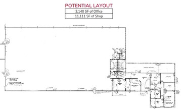 55395-55397 Lyon Industrial Dr, New Hudson, MI à louer Plan d’étage– Image 2 sur 3