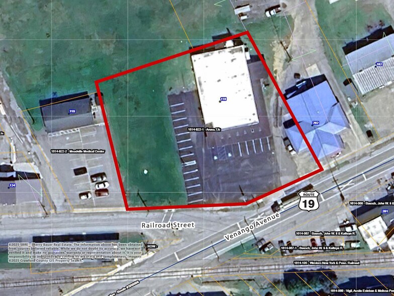 110 Railroad St, Cambridge Springs, PA à louer - Plan cadastral – Image 3 sur 23