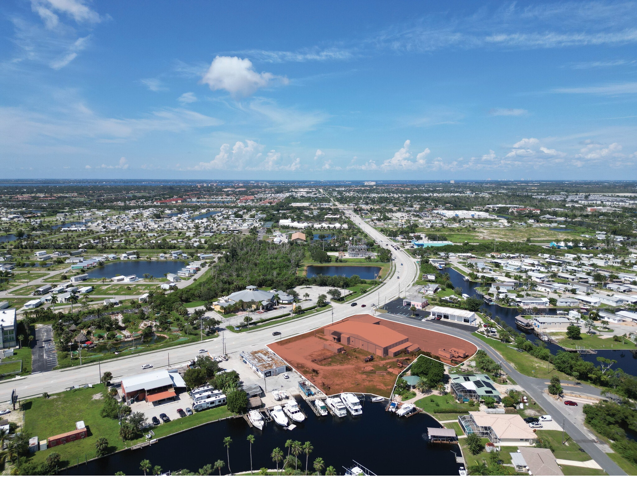 17651 San Carlos Blvd, Fort Myers, FL à vendre Aérien– Image 1 sur 2