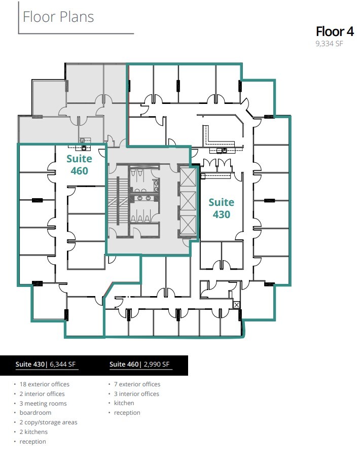 910 7th Ave SW, Calgary, AB à louer Plan d’étage– Image 1 sur 1