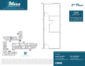 1930 S Alma School Rd, Mesa, AZ à louer Plan d’étage– Image 1 sur 2