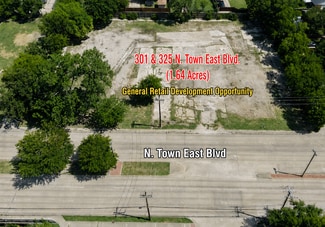 Plus de détails pour 301 & 325 N Town East Blvd, Mesquite, TX - Terrain à vendre