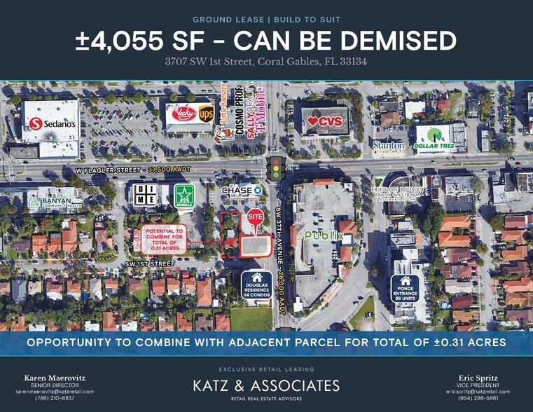 3707 SW 1st St, Coral Gables, FL à louer - Photo principale – Image 1 sur 3