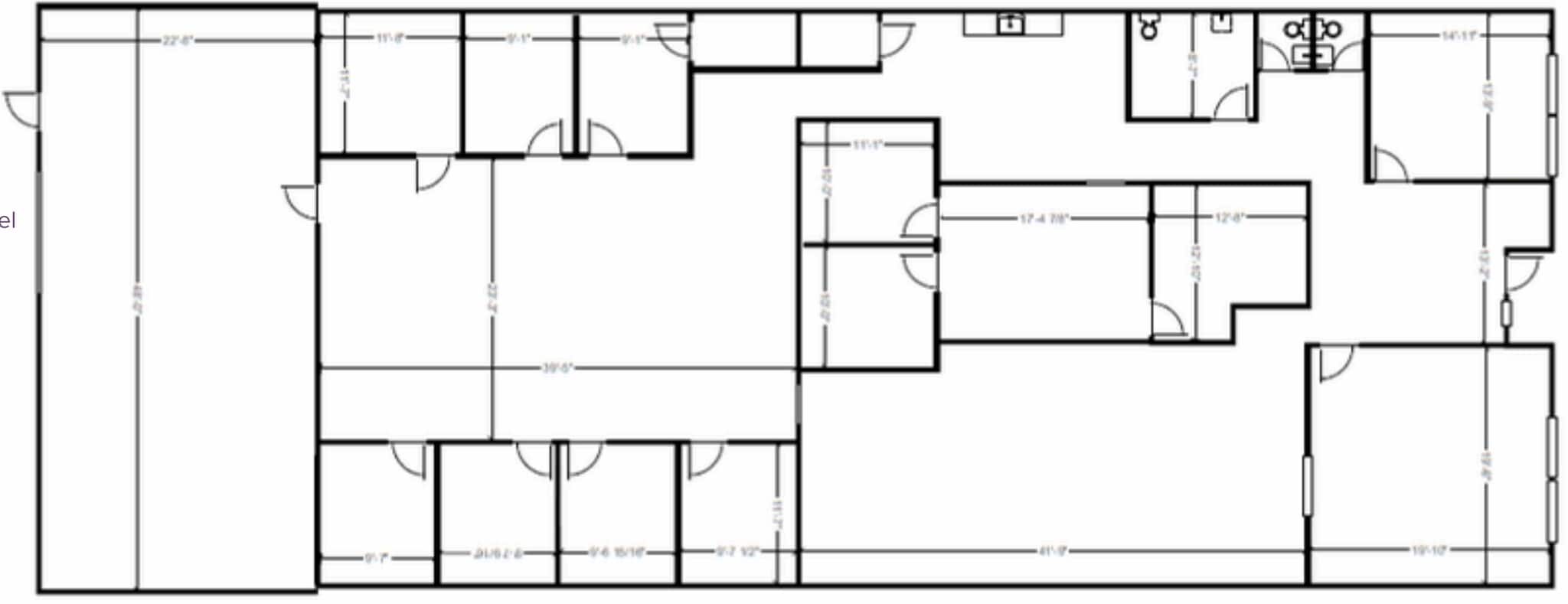 13300 McCormick Dr, Tampa, FL à louer Plan d’étage– Image 1 sur 2