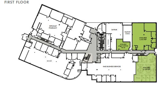 100 Corporate Dr, Windsor, CT à louer Plan d’étage– Image 1 sur 1
