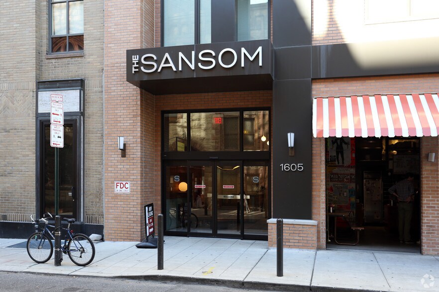 1605 Sansom St, Philadelphia, PA à louer - Photo de l’immeuble – Image 3 sur 11
