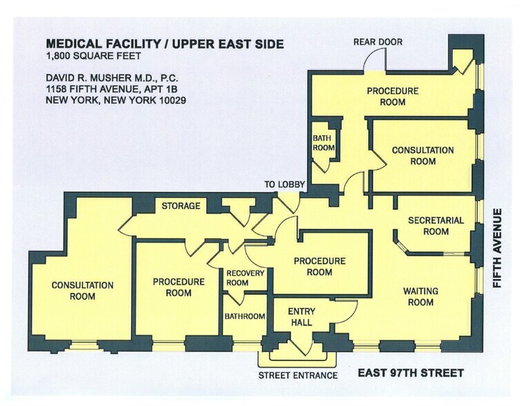 1158 Fifth Ave, New York, NY à louer - Plan d’étage – Image 2 sur 17