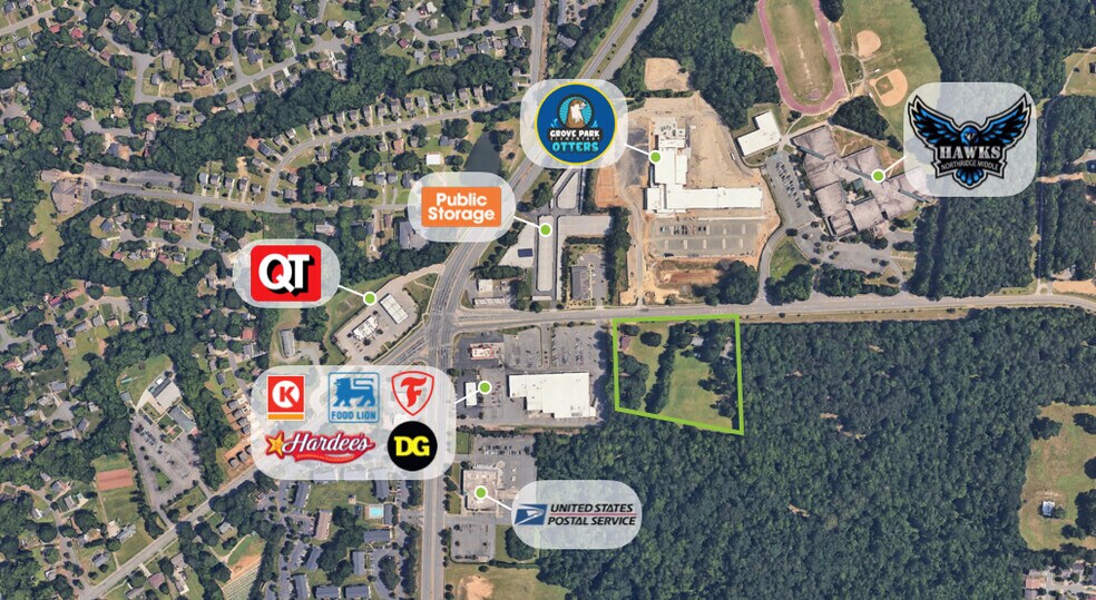 7420 The Plaza Rd, Charlotte, NC à vendre - Photo de l’immeuble – Image 3 sur 3