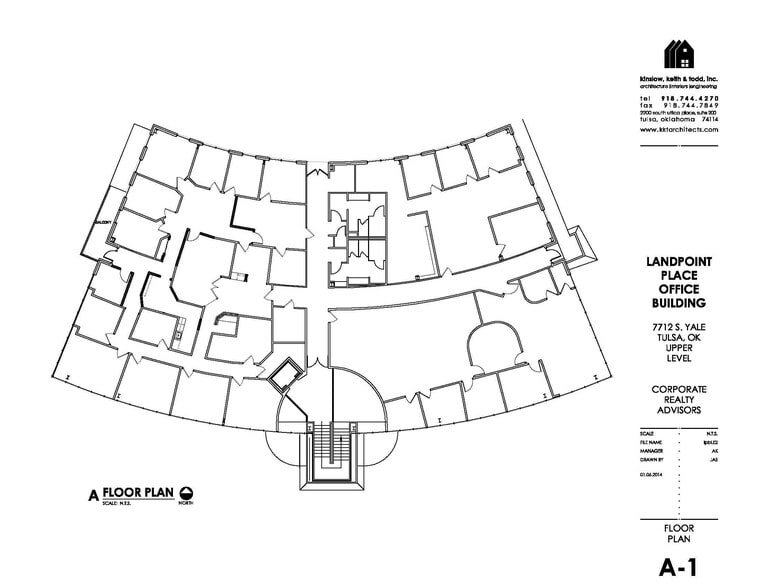7712 S Yale Ave, Tulsa, OK à louer - Plan d’étage – Image 3 sur 7