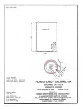 108 Clematis Ave, Waltham, MA à louer Plan d’étage– Image 2 sur 2
