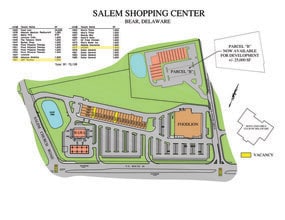 1607-1679 Pulaski Hwy, Bear, DE à louer Plan de site– Image 1 sur 1