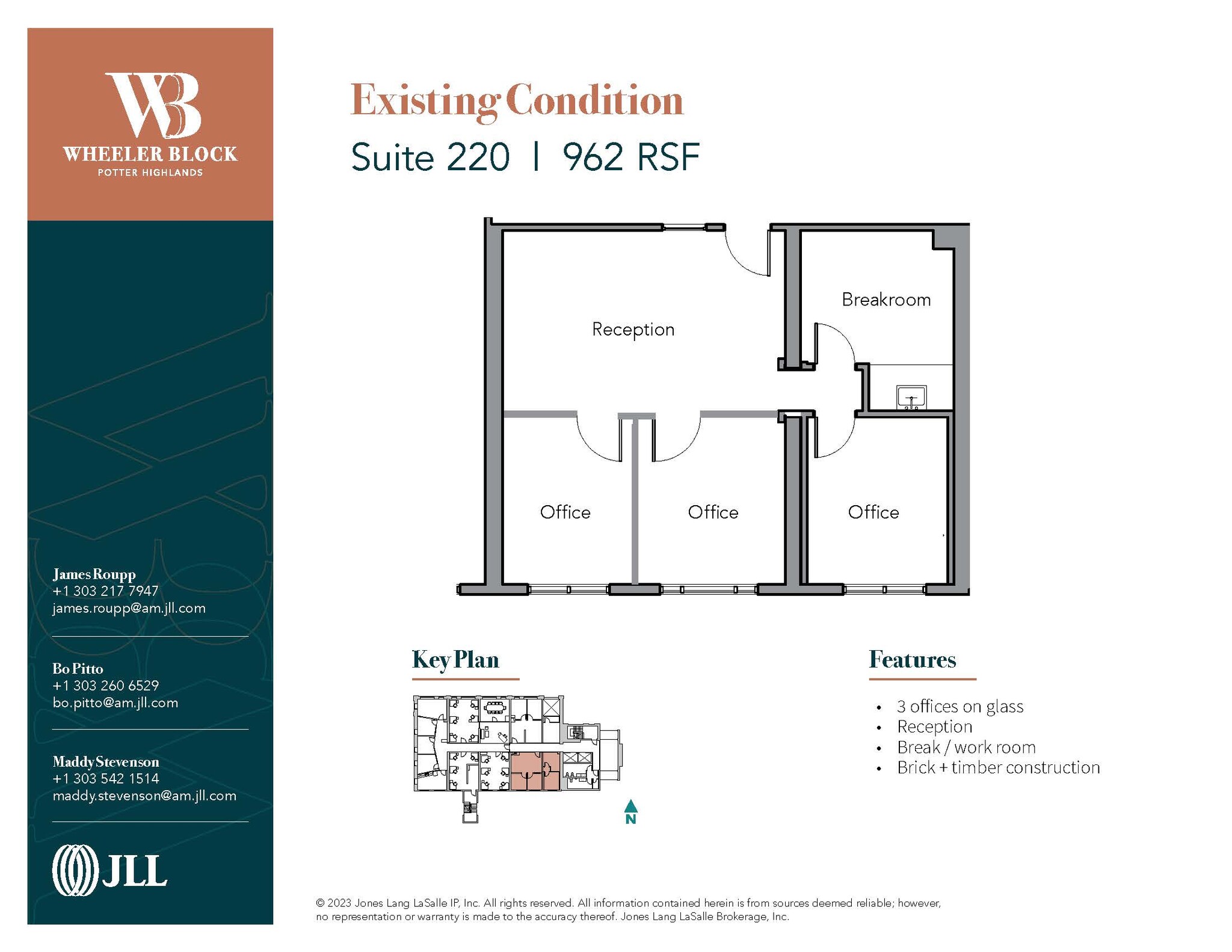 2150 W 29th Ave, Denver, CO à louer Plan d’étage– Image 1 sur 2