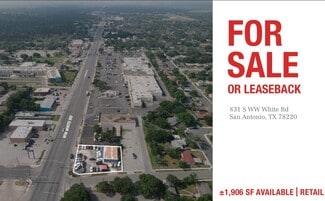 Plus de détails pour 831 S WW White Rd, San Antonio, TX - Local commercial à vendre