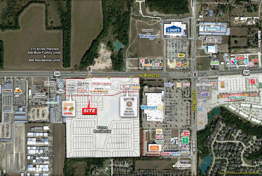 SWQ US 380 & Custer Rd, McKinney, TX à louer - Photo de l’immeuble – Image 2 sur 8