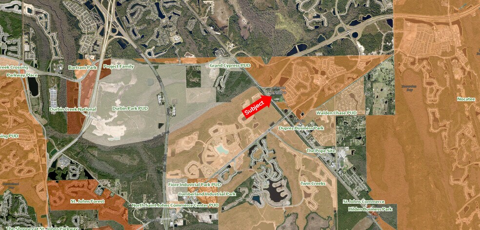 11600 US Hwy 1 N, Ponte Vedra Beach, FL à vendre - Aérien – Image 3 sur 6