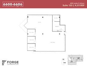 6606 Lyndon B Johnson Fwy, Dallas, TX à louer Plan d’étage– Image 1 sur 1