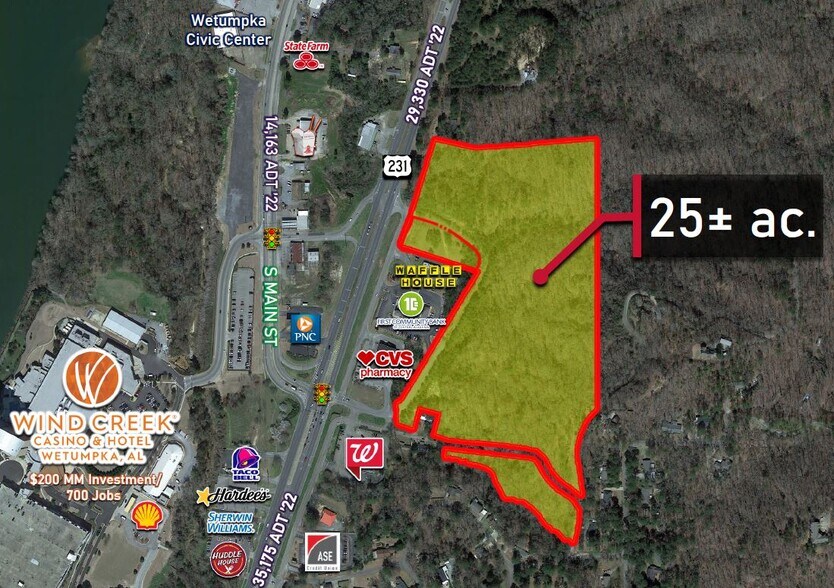 Wilson Street, Wetumpka, AL à vendre - Photo de l’immeuble – Image 2 sur 3