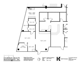 15200 Shady Grove Rd, Rockville, MD à louer Plan d’étage– Image 1 sur 1