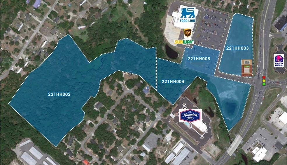 4891 Long Beach Rd SE, Southport, NC à louer - Aérien – Image 2 sur 4