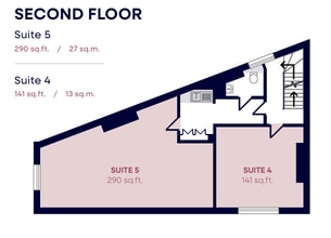 1-3 Grove St, Wilmslow à louer Plan d’étage– Image 2 sur 2