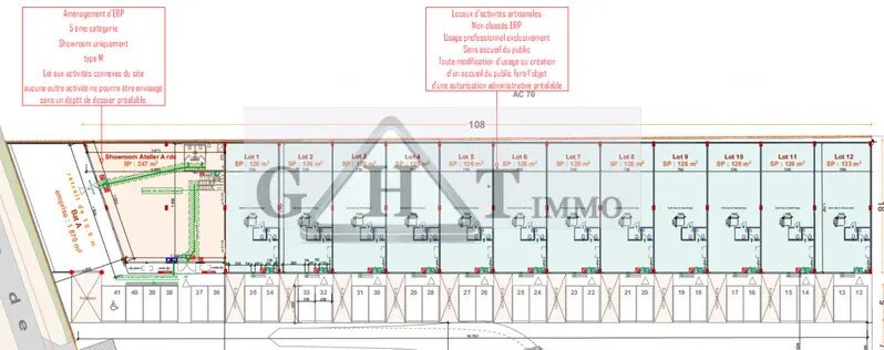 Industriel/Logistique dans Vaux-le-Pénil à vendre - Plan d’étage – Image 2 sur 2