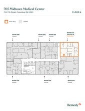 705 17th St, Columbus, GA à louer Plan d’étage– Image 1 sur 1