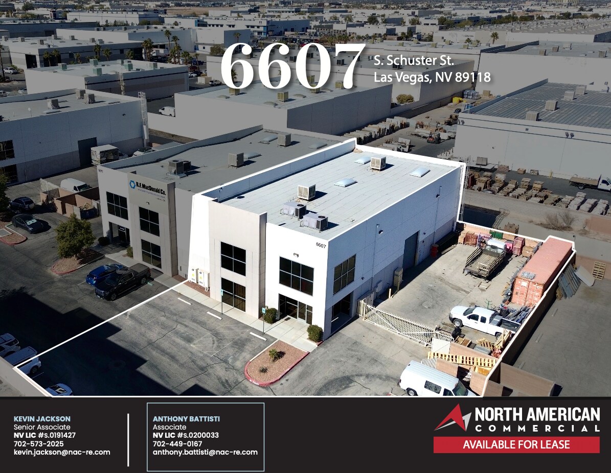 6607 Schuster St, Las Vegas, NV à louer Photo de l’immeuble– Image 1 sur 5