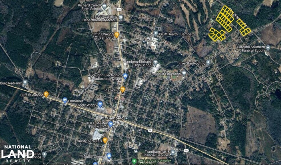 0 Char-Augusta Road, Bamberg, SC à vendre - Aérien – Image 1 sur 12