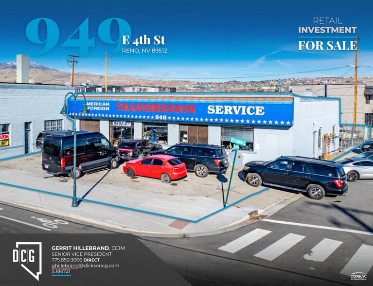 949 E 4th St, Reno, NV à vendre - Photo de l’immeuble – Image 1 sur 7