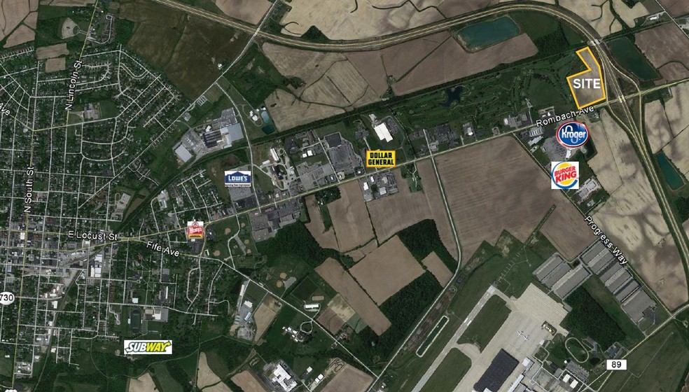 SR 22/3 & 73, Wilmington, OH à vendre - Aérien – Image 3 sur 3