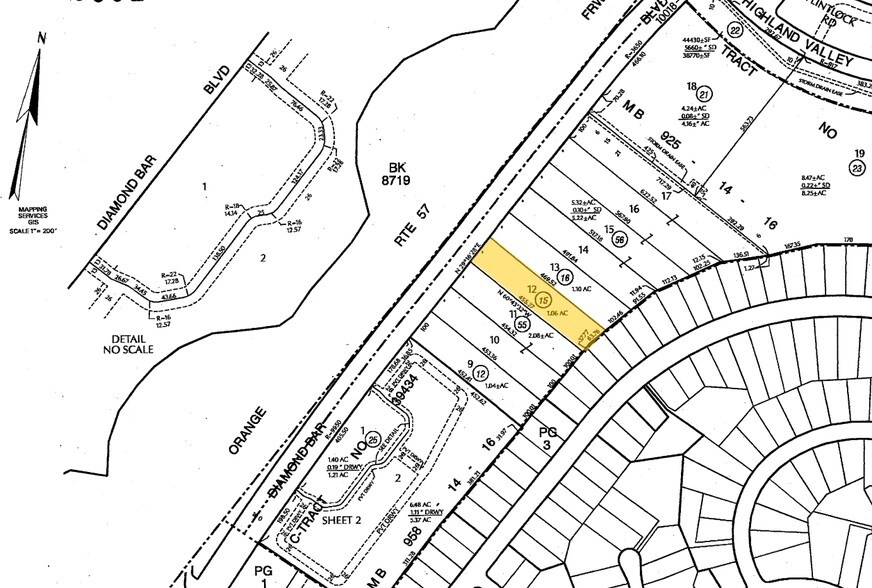780 N Diamond Bar Blvd, Diamond Bar, CA à louer - Plan cadastral – Image 2 sur 11