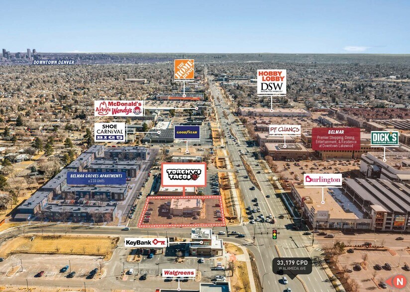 7381 W Alameda Ave, Lakewood, CO à vendre - Photo de l’immeuble – Image 3 sur 6