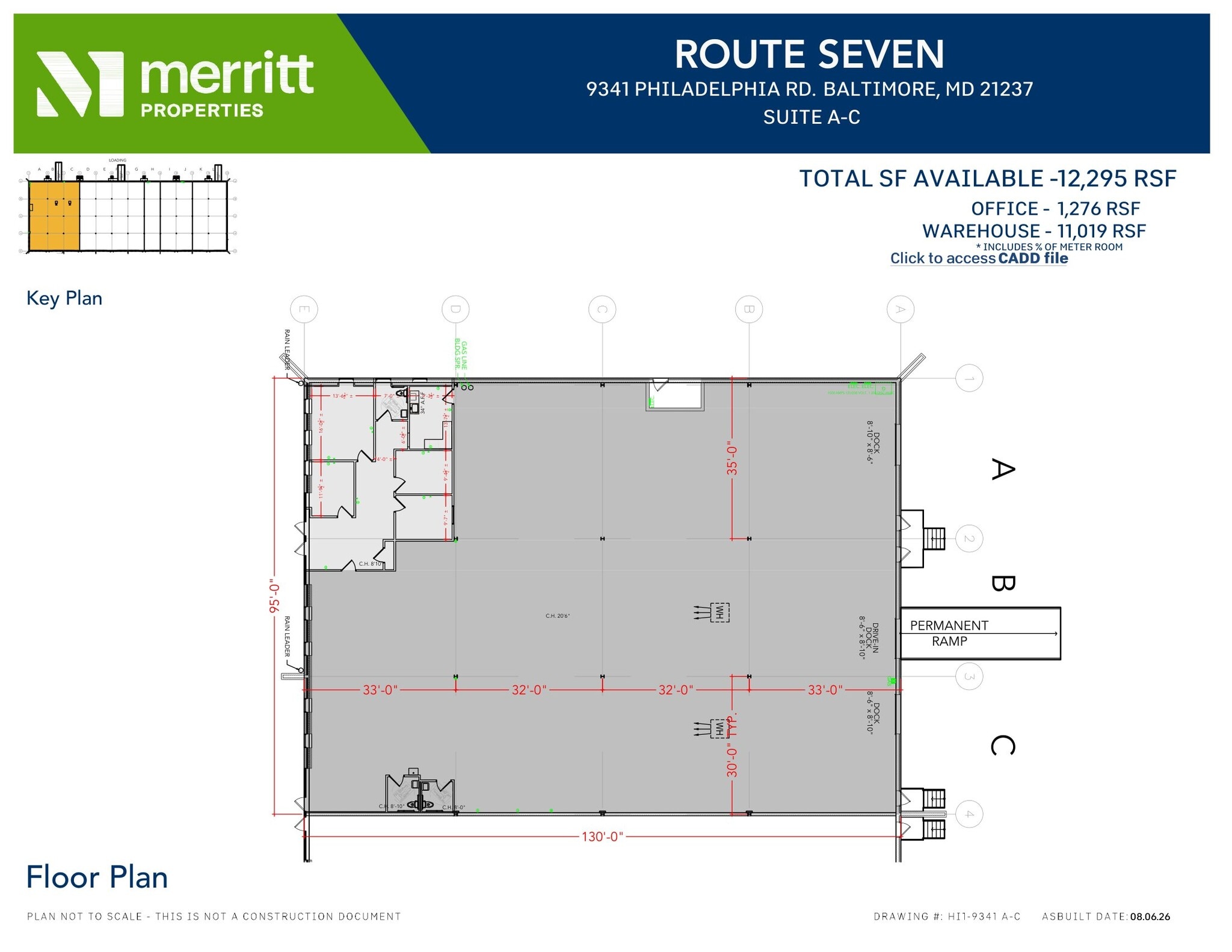 9321 Philadelphia Rd, Rosedale, MD à louer Plan d’étage– Image 1 sur 1