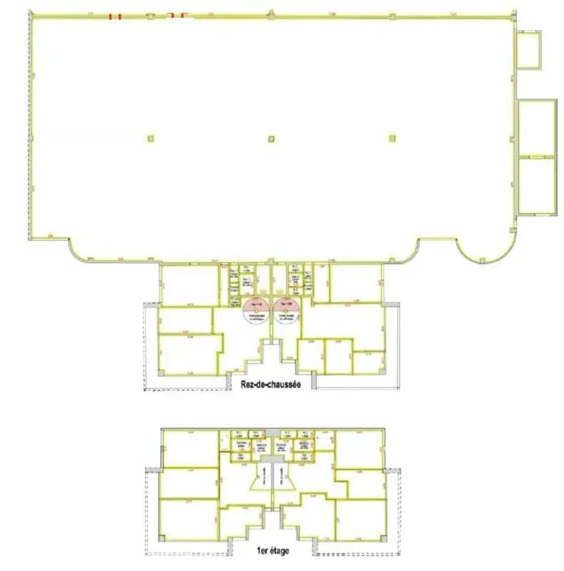 Local d’activités dans Vitrolles à louer Plan d’étage– Image 1 sur 2