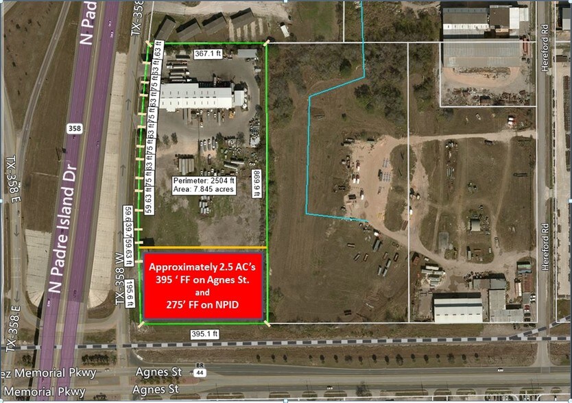 1526 N Padre Island Dr, Corpus Christi, TX à vendre - Photo de l’immeuble – Image 1 sur 2
