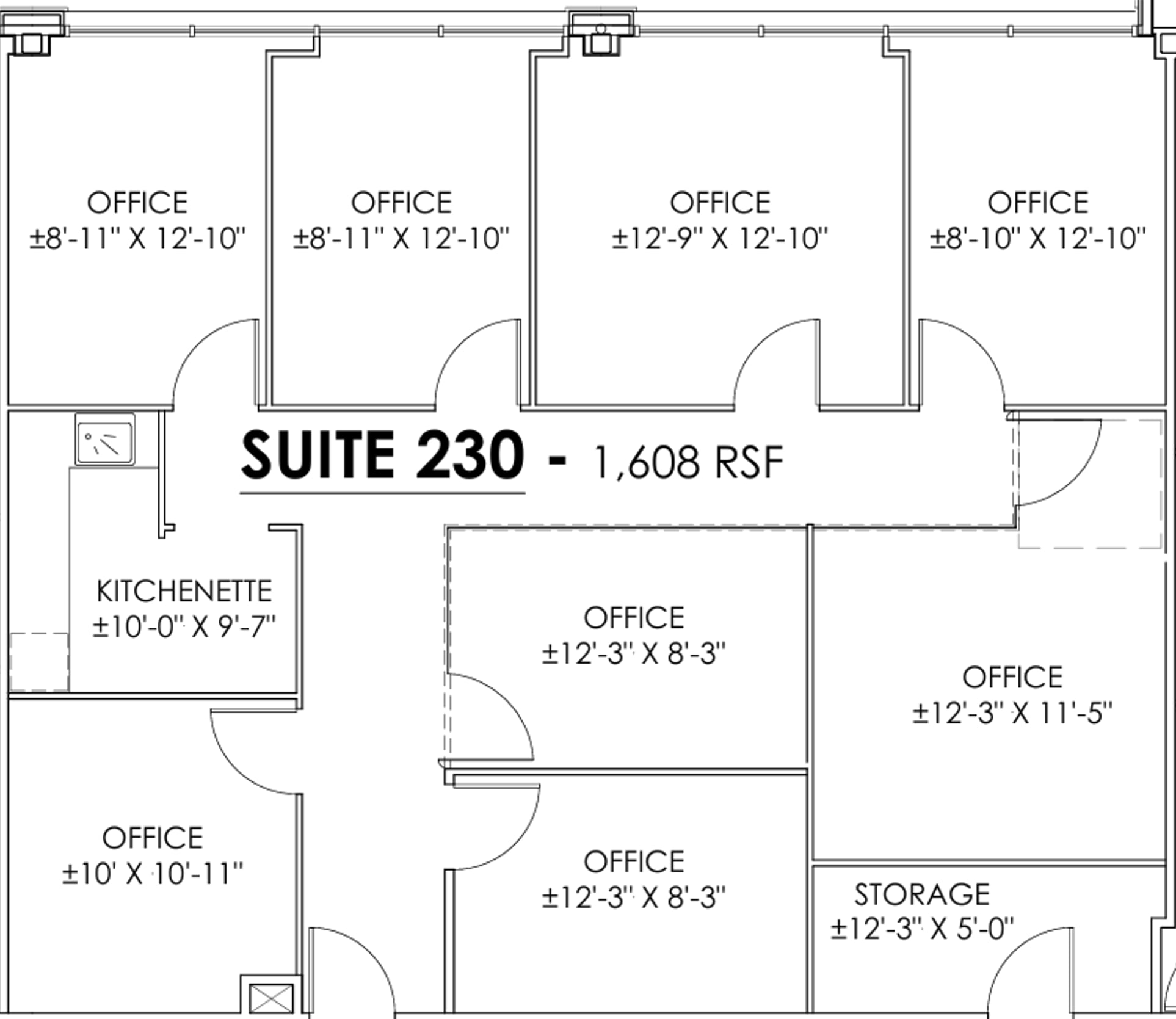 5030 Business Center Dr, Fairfield, CA à louer Plan d’étage– Image 1 sur 1