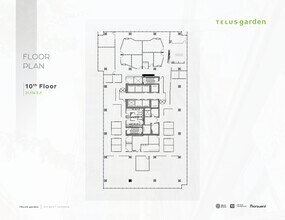 510 W Georgia St, Vancouver, BC à louer Plan d’étage– Image 1 sur 1