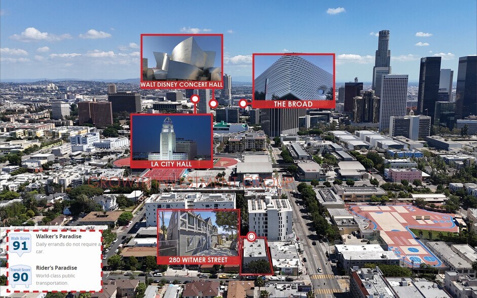280 Witmer St, Los Angeles, CA à vendre - Photo de l’immeuble – Image 2 sur 23