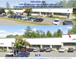 Plus de détails pour 10 Technology Dr, West Lebanon, NH - Bureau, Industriel/Logistique à louer