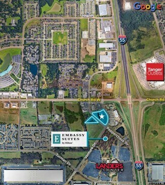 Plus de détails pour Venture & Pepperchase Dr, Southaven, MS - Terrain à vendre