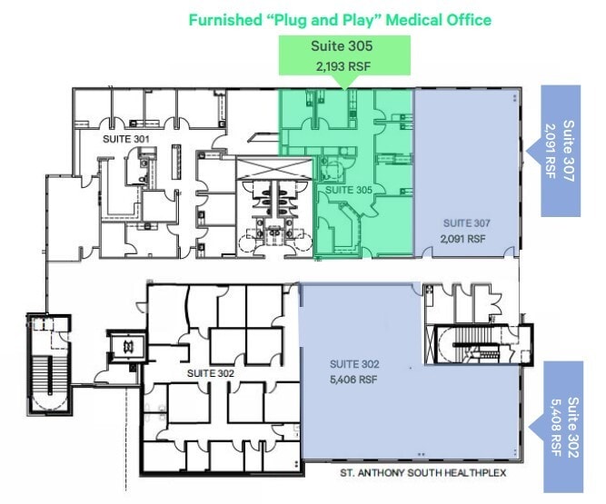 13500 S Tulsa Dr, Oklahoma City, OK à louer Plan d’étage– Image 1 sur 1