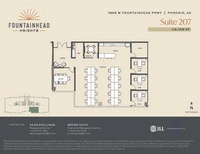 1601 W Fountainhead Pky, Tempe, AZ à louer Plan d’étage– Image 1 sur 1